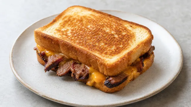 Texas Brisket Grilled Cheese
