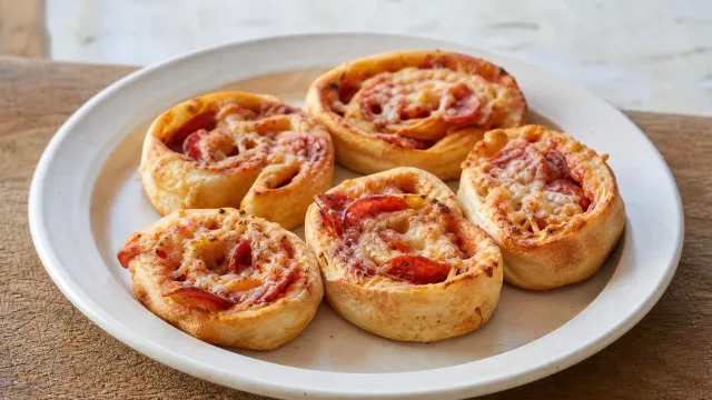 TikTok Style Pizza Pinwheels