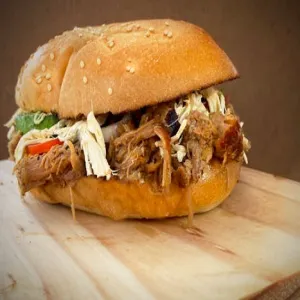Vegan Jackfruit Pulled Pork Sandwiches recipe