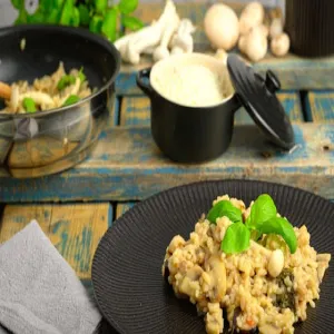 Vegan Mushroom Risotto recipe