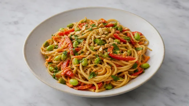 Vegan Thai Peanut Noodles