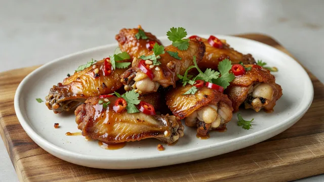 Vietnamese Fish Sauce Caramel Wings