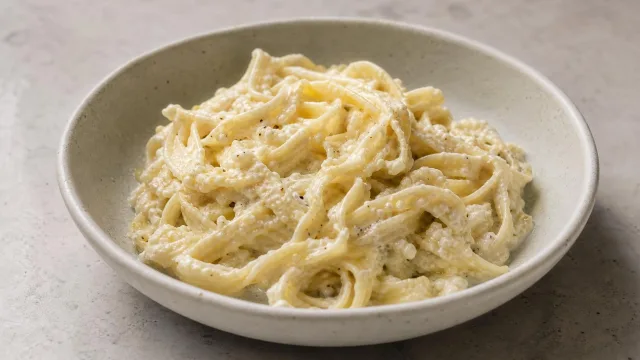 Whipped Cottage Cheese Alfredo
