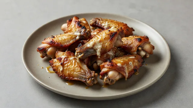Wood-Smoked Miso Butter Wings
