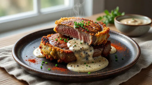 Wyoming Chicken Fried Elk Steaks