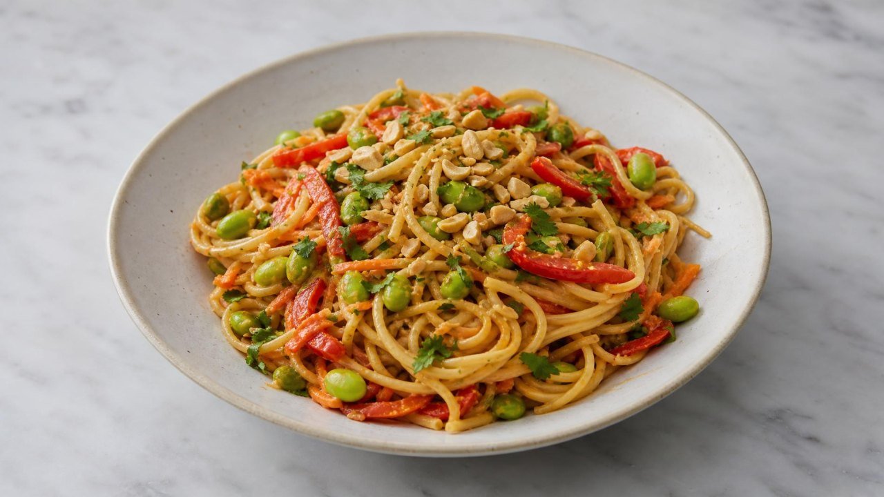 Vegan Thai Peanut Noodles preview