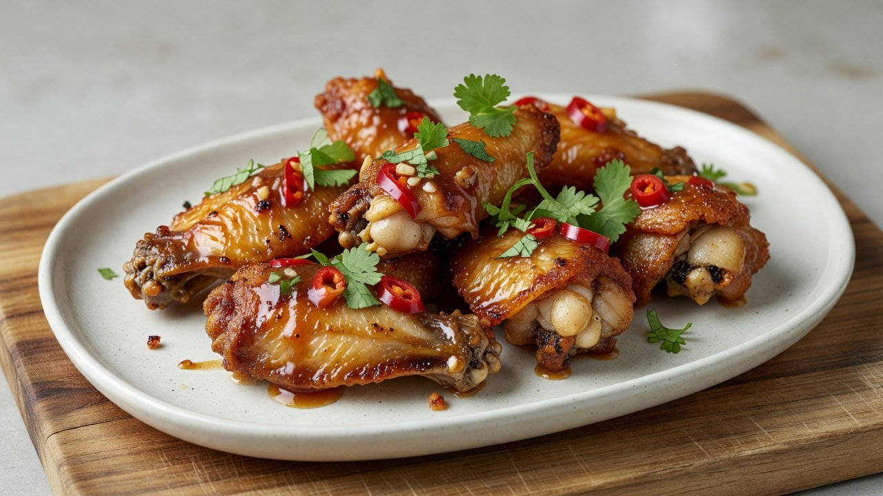 Vietnamese Fish Sauce Caramel Wings