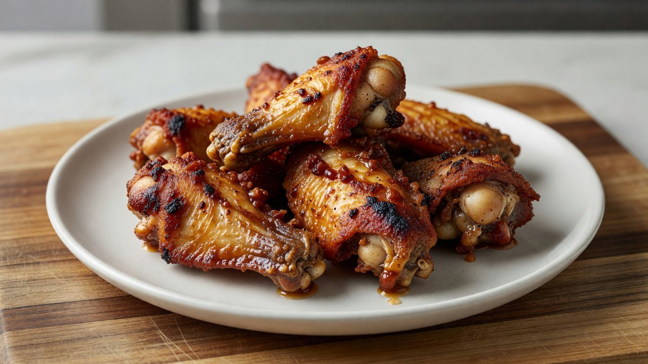 Wood-Smoked Maple Chipotle Wings